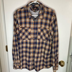 Original Freedom, Gramicci XL Men's plaid, flannel button down shirt,